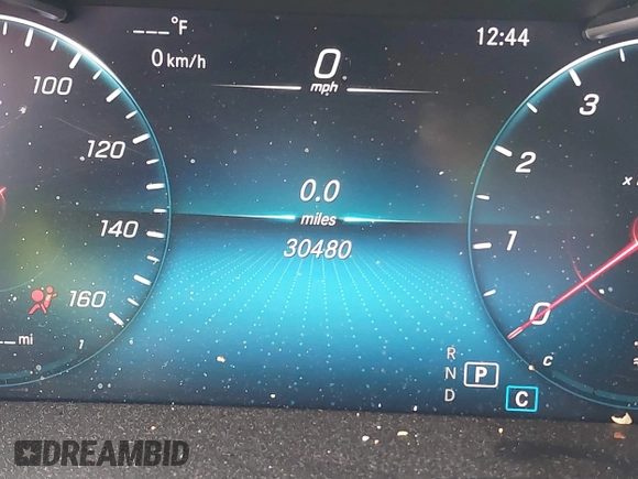 2022 Mercedes-Benz GLC 300 with VIN W1N0G8DB0NG080347, listed as a IAAI auction lot 42136270 with 30,480 mi miles and . Bid and sale history available at DreamBid. Image 15.