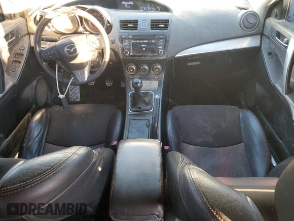 2013 Mazda 3 Mazdaspeed3 Touring with VIN JM1BL1L46D1785533, listed as a Copart auction lot 87672345 with 181,636 mi miles and Salvage Title. Bid and sale history available at DreamBid. Image 8.