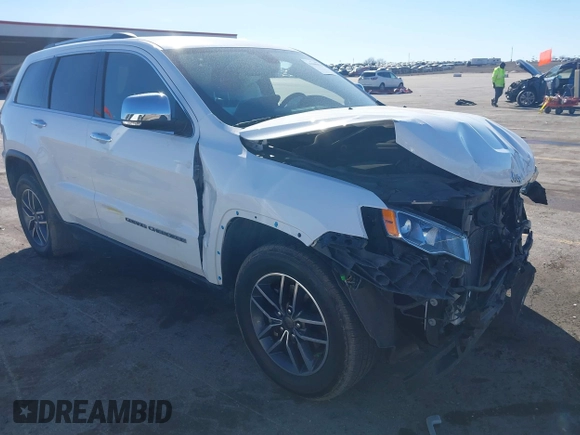 2019 Jeep Grand Cherokee Limited with VIN 1C4RJFBG8KC784527, listed as a IAAI auction lot 41695979 with 65,729 mi miles. Bid and sale history available at carsss.com. Image 1.