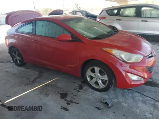 2013 Hyundai Elantra Coupe GS PZEV with VIN KMHDH6AE8DU007991, listed as a Copart auction lot 76032954 with 145,054 mi miles and Salvage Title. Bid and sale history available at carsss.com. Image 4.