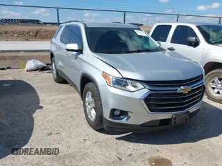 2020 Chevrolet Traverse LT with VIN 1GNERHKW1LJ312295, listed as a IAAI auction lot 42226188 with 78,417 mi miles and . Bid and sale history available at DreamBid. Image 1.