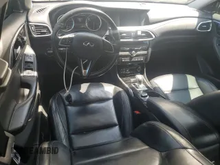2018 Infiniti QX30 Premium with VIN SJKCH5CP2JA057174, listed as a Copart auction lot 55574085 with 111,733 mi miles and Salvage title. Bid and sale history available at DreamBid. Image 8.