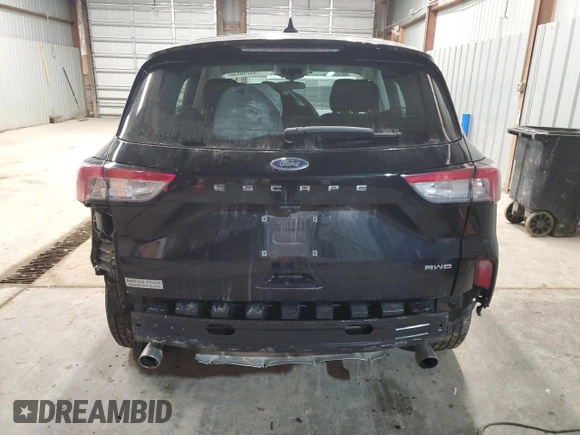 2021 Ford Escape S with VIN 1FMCU9F63MUA11795, listed as a Copart auction lot 49246655 with 57,839 mi miles and Salvage Title. Bid and sale history available at DreamBid. Image 6.