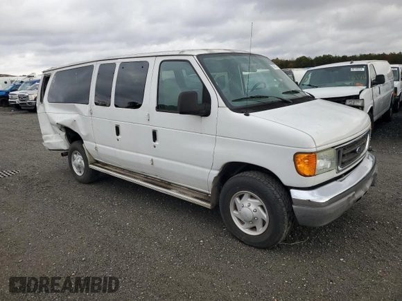2007 Ford Econoline Passenger XL z VIN 1FBSS31L67DA55234, wystawiony jako Copart lot #75065124 z przebiegiem 47 431 mil mil oraz Szkoda całkowita • Salvage title. Historia ofert i sprzedaży dostępna na DreamBid. Obrazek 4.