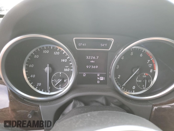 2012 Mercedes-Benz M with VIN 4JGDA5HB8CA046879, listed as a Copart auction lot 48428245 with 97,369 mi miles and Salvage Title. Bid and sale history available at carsss.com. Image 9.