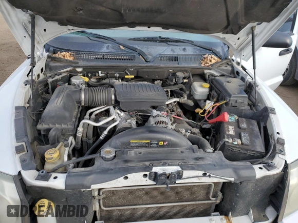 2007 Dodge Dakota SLT with VIN 1D7HW48P17S172620, listed as a Copart auction lot 48219055 with 136,230 mi miles and Salvage Title. Bid and sale history available at carsss.com. Image 11.
