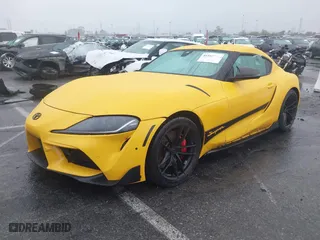 2021 Toyota GR Supra 3.0 with VIN WZ1DB0C00MW040302, listed as a IAAI auction lot 41512249 with NaN miles. Bid and sale history available at carsss.com. Image 17.