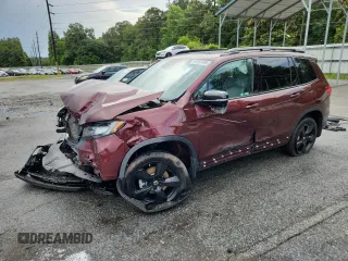 2021 Honda Passport Elite with VIN 5FNYF8H07MB002713, listed as a Copart auction lot 64270625 with 36,744 mi miles and Salvage title. Bid and sale history available at DreamBid. Image 1.