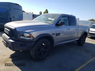 2019 Ram 1500 Classic Warlock with VIN 1C6RR6GT5KS694778, listed as a Copart auction lot 72780624 with 166,119 mi miles and Salvage Title. Bid and sale history available at carsss.com. Image 1.