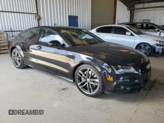 2015 Audi A7 Prestige with VIN WAU2GAFC8FN034725, listed as a Copart auction lot 62319995 with 86,477 mi miles and Salvage title. Bid and sale history available at DreamBid. Image 4.