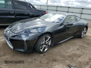 2018 Lexus LC with VIN JTHHP5AY7JA005268, listed as a Copart auction lot 52507585 with 17,572 mi miles and Salvage Title. Bid and sale history available at carsss.com. Image 1.