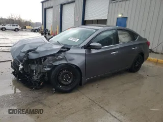 2018 Nissan Sentra S with VIN 3N1AB7AP0JY348068, listed as a Copart auction lot 50735505 with 99,865 mi miles and Salvage Title. Bid and sale history available at DreamBid. Image 1.
