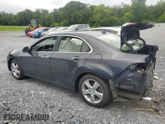 2013 Acura TSX Technology with VIN JH4CU2F62DC009391, listed as a Copart auction lot 62997505 with 134,844 mi miles and Salvage title. Bid and sale history available at DreamBid. Image 2.