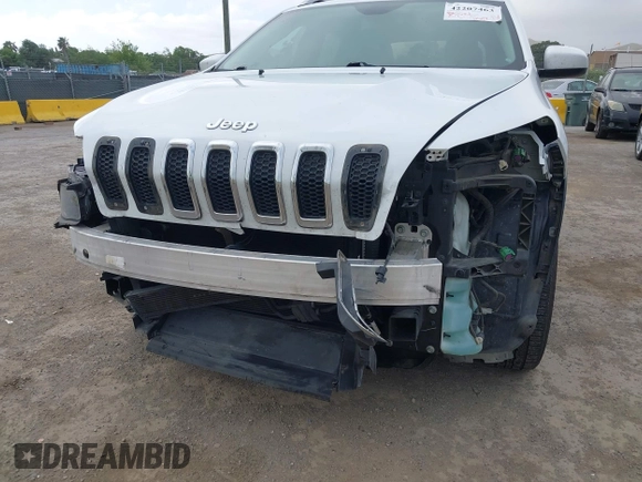 2017 Jeep Cherokee Latitude with VIN 1C4PJMCB4HW519173, listed as a IAAI auction lot 42207463 with 148,198 mi miles and . Bid and sale history available at DreamBid. Image 6.