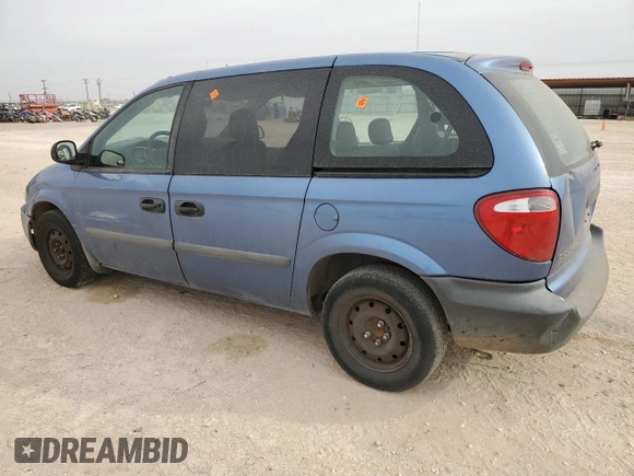 2007 Dodge Caravan SE with VIN 1D4GP25B47B214801, listed as a Copart auction lot 44899585 with 119,522 mi miles and Salvage title. Bid and sale history available at DreamBid. Image 2.