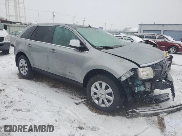 2007 Lincoln MKX with VIN 2LMDU88C37BJ30446, listed as a Copart auction lot 87915185 with 146,658 mi miles and Salvage Title. Bid and sale history available at carsss.com. Image 4.