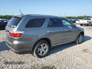 2013 Dodge Durango Crew with VIN 1C4RDHDG3DC596985, listed as a Copart auction lot 62218015 with 296,266 mi miles and Salvage title. Bid and sale history available at DreamBid. Image 3.