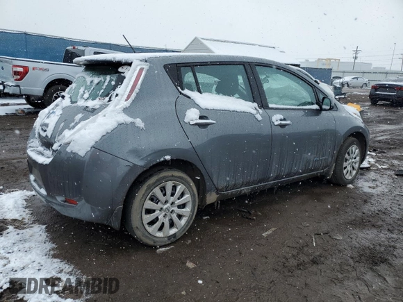 2017 Nissan LEAF SL with VIN 1N4BZ0CP3HC306908, listed as a Copart auction lot 47256243 with 36,335 mi miles. Bid and sale history available at carsss.com. Image 3.