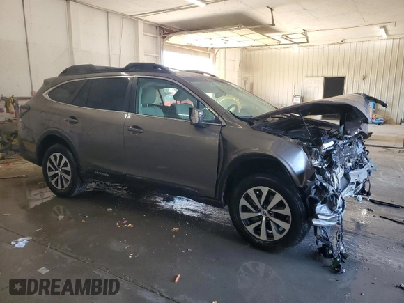 2021 Subaru Outback Premium with VIN 4S4BTADC2M3147852, listed as a Copart auction lot 63577195 with Not provided miles and Salvage title. Bid and sale history available at DreamBid. Image 4.