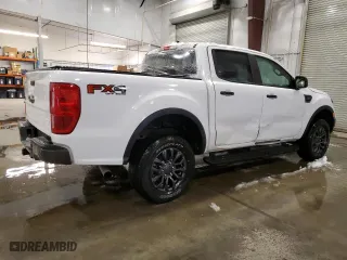 2023 Ford Ranger XL with VIN 1FTER4FH2PLE18522, listed as a Copart auction lot 43559915 with 13,529 mi miles and Salvage Title. Bid and sale history available at carsss.com. Image 3.
