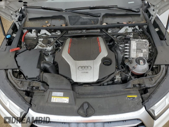 2018 Audi SQ5 Prestige with VIN WA1C4AFYXJ2135166, listed as a Copart auction lot 53489335 with 78,316 mi miles and Salvage Title. Bid and sale history available at carsss.com. Image 12.