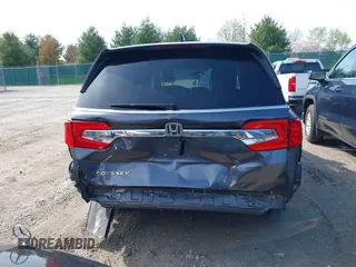 2018 Honda Odyssey EX-L with VIN 5FNRL6H77JB101803, listed as a IAAI auction lot 41927622 with 147,587 mi miles. Bid and sale history available at carsss.com. Image 16.