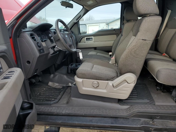 2010 Ford F-150 XL with VIN 1FTEX1E89AFA58872, listed as a Copart auction lot 49717485 with 60,791 mi miles and Clean Title. Bid and sale history available at carsss.com. Image 7.