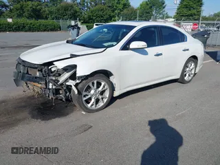 2014 Nissan Maxima S with VIN 1N4AA5AP2EC909749, listed as a IAAI auction lot 42456426 with 185,554 mi miles and . Bid and sale history available at DreamBid. Image 17.