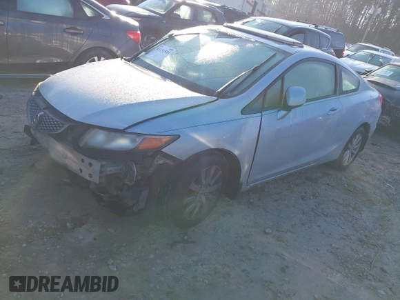 2012 Honda Civic Cpe EX-L with VIN 2HGFG3B05CH514755, listed as a IAAI auction lot 41131533 with 391,755 mi miles. Bid and sale history available at carsss.com. Image 17.