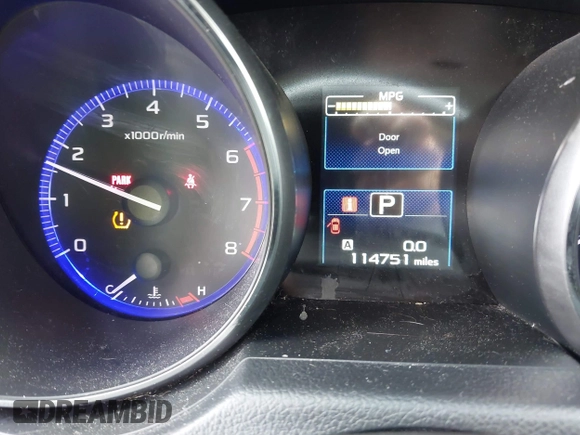 2018 Subaru Outback Premium with VIN 4S4BSACCXJ3204993, listed as a IAAI auction lot 42413277 with 114,751 mi miles and . Bid and sale history available at DreamBid. Image 7.