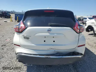 2015 Nissan Murano S with VIN 5N1AZ2MGXFN257753, listed as a Copart auction lot 48707815 with 154,141 mi miles and Salvage Title. Bid and sale history available at carsss.com. Image 6.