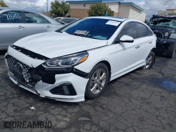 2019 Hyundai Sonata SEL with VIN 5NPE34AF5KH814027, listed as a IAAI auction lot 41787517 with 78,034 mi miles and . Bid and sale history available at DreamBid. Image 18.