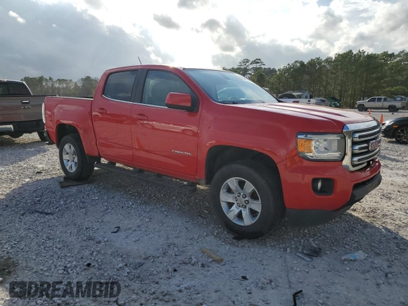 2015 GMC Canyon 2WD SLE with VIN 1GTG5BE32F1137751, listed as a Copart auction lot 86610814 with 163,444 mi miles and Salvage Title. Bid and sale history available at carsss.com. Image 4.