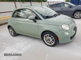 2013 FIAT 500 Pop z VIN 3C3CFFAR0DT747381, wystawiony jako Copart lot #57809545 z przebiegiem 125 137 mil mil oraz Czysty tytuł • Clean title. Historia ofert i sprzedaży dostępna na DreamBid. Obrazek 4.
