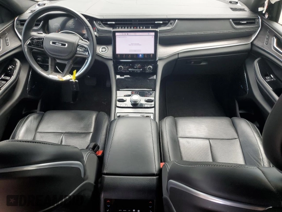2022 Jeep Grand Cherokee Overland with VIN 1C4RJHDG0N8579025, listed as a Copart auction lot 57352245 with 47,194 mi miles and Salvage title. Bid and sale history available at DreamBid. Image 8.
