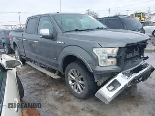 2015 Ford F-150 XLT w/HD Payload Pkg with VIN 1FTFW1EG2FFB88949, listed as a IAAI auction lot 41644366 with 125,545 mi miles. Bid and sale history available at carsss.com. Image 1.