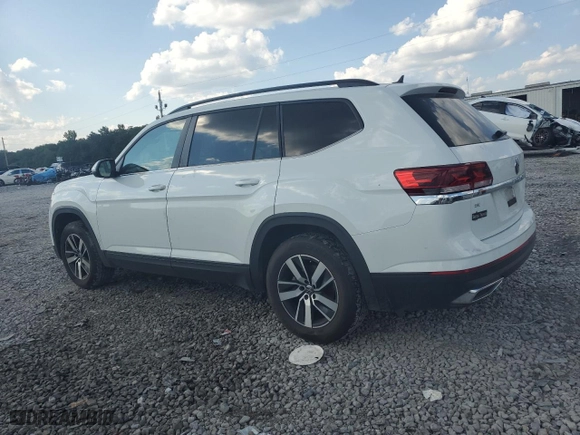 2022 Volkswagen Atlas 2.0T SE with VIN 1V2DP2CA5NC550196, listed as a Copart auction lot 72036934 with 66,495 mi miles and Salvage Title. Bid and sale history available at carsss.com. Image 2.