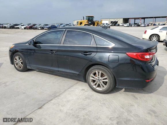 2017 Hyundai Sonata 2.4L with VIN 5NPE24AFXHH546698, listed as a Copart auction lot 51631575 with 0 mi miles and Clean Title. Bid and sale history available at carsss.com. Image 2.
