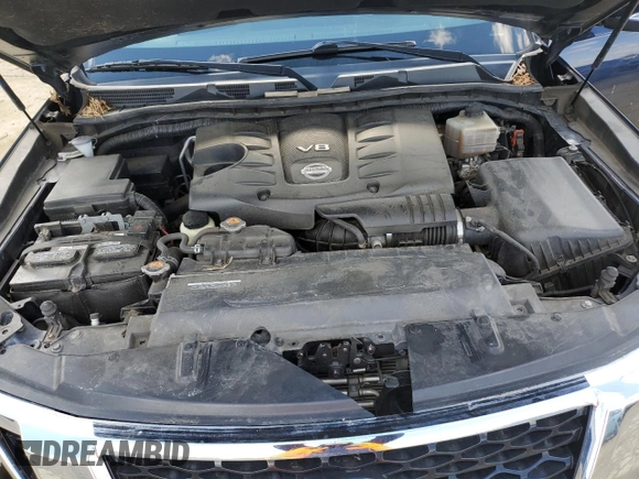 2017 Nissan Armada SV with VIN JN8AY2NC0H9503180, listed as a Copart auction lot 52064385 with Not Provided miles and Salvage Title. Bid and sale history available at DreamBid. Image 13.