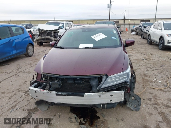 2016 Acura ILX w/Premium Pkg with VIN 19UDE2F71GA002624, listed as a IAAI auction lot 41597667 with 158,916 mi miles. Bid and sale history available at carsss.com. Image 6.