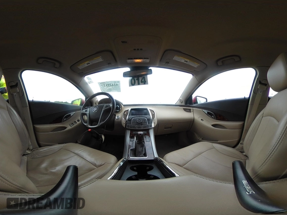 2012 Buick LaCrosse Premium 3 with VIN 1G4GH5E36CF325370, listed as a IAAI auction lot 42429127 with 73,578 mi miles and . Bid and sale history available at DreamBid. Image 18.