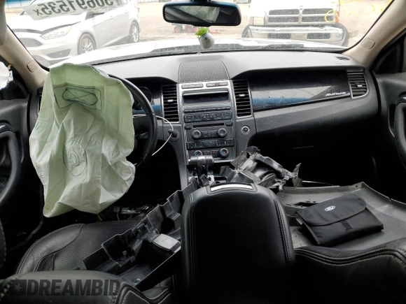 2011 Ford Taurus Limited with VIN 1FAHP2FW8BG185212, listed as a Copart auction lot 50691535 with Not Provided miles and Salvage Title. Bid and sale history available at DreamBid. Image 8.