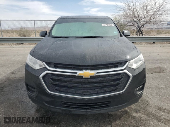 2020 Chevrolet Traverse LS with VIN 1GNERFKWXLJ257852, listed as a Copart auction lot 49618675 with 83,057 mi miles and Clean Title. Bid and sale history available at carsss.com. Image 5.