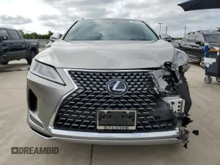 2020 Lexus RX 450h with VIN 2T2HGMDA0LC055045, listed as a Copart auction lot 55824265 with 32,378 mi miles and Salvage title. Bid and sale history available at DreamBid. Image 5.