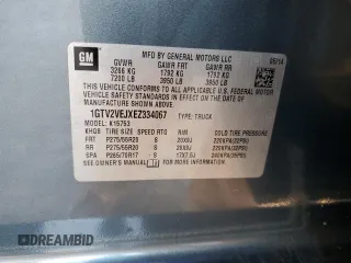2014 GMC Sierra 1500 SLT with VIN 1GTV2VEJXEZ334067, listed as a Copart auction lot 45226275 with 139,205 mi miles and Salvage Title. Bid and sale history available at carsss.com. Image 14.