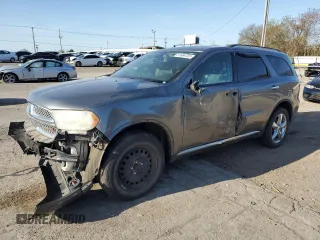 2013 Dodge Durango Citadel z VIN 1C4SDJET7DC611489, wystawiony jako Copart lot #51664755 z przebiegiem Nie podano mil oraz Szkoda całkowita • Salvage title. Historia ofert i sprzedaży dostępna na DreamBid. Obrazek 1.