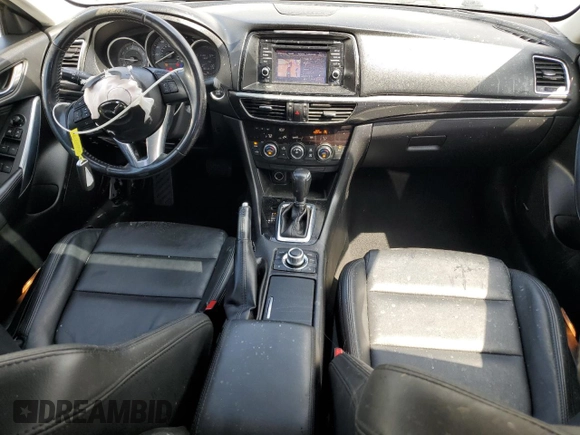 2015 Mazda 6 i Touring with VIN JM1GJ1V59F1202893, listed as a Copart auction lot 52544625 with 138,387 mi miles and Salvage Title. Bid and sale history available at carsss.com. Image 8.