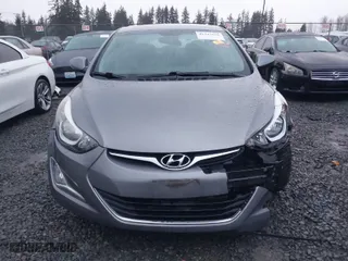 2014 Hyundai Elantra Limited with VIN 5NPDH4AE8EH465342, listed as a IAAI auction lot 41343515 with 1 mi miles. Bid and sale history available at carsss.com. Image 12.