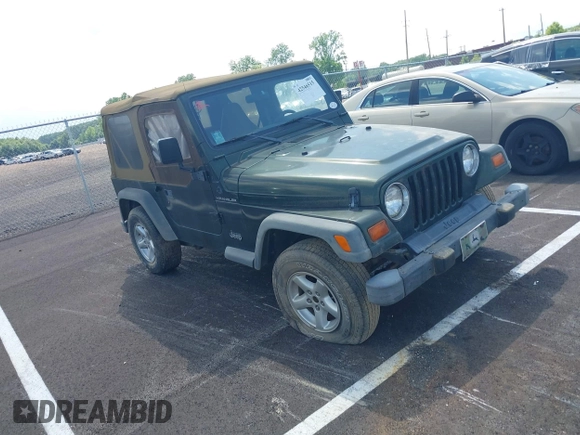 1998 Jeep Wrangler SE with VIN 1J4FY29P8WP793427, listed as a IAAI auction lot 42546515 with 145,388 mi miles and . Bid and sale history available at DreamBid. Image 1.