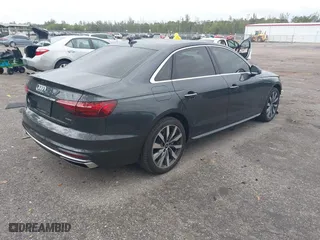 2021 Audi A4 Sedan Premium with VIN WAUABAF45MA068709, listed as a IAAI auction lot 41643826 with 33,238 mi miles. Bid and sale history available at carsss.com. Image 4.